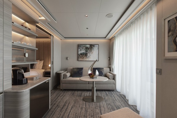 Silversea, Silver Ray, Premium Medallion Suite Living Room 2 ©Silversea Cruises Ltd.jpg